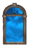 blue window
