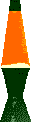 a lava lamp