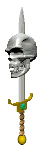 skull sword