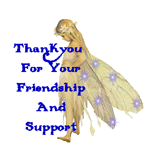thank you for your friendship and support